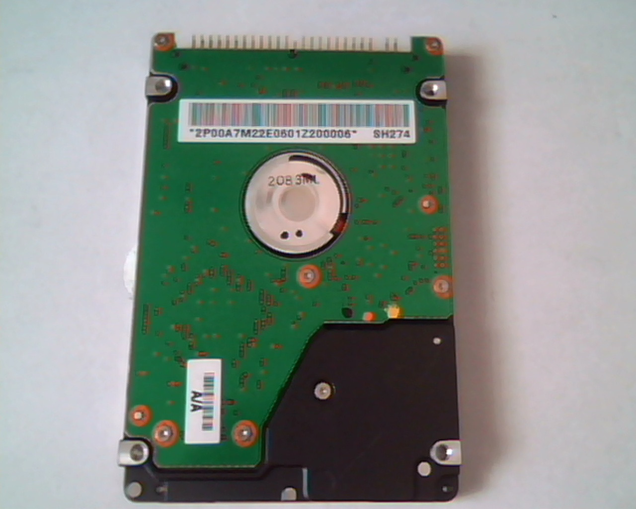 2.5 Hard Disk Drive Hitachi DK23DA-20F 20GB A00 05K809 AJ100 E-H011-01-3698 - image 4