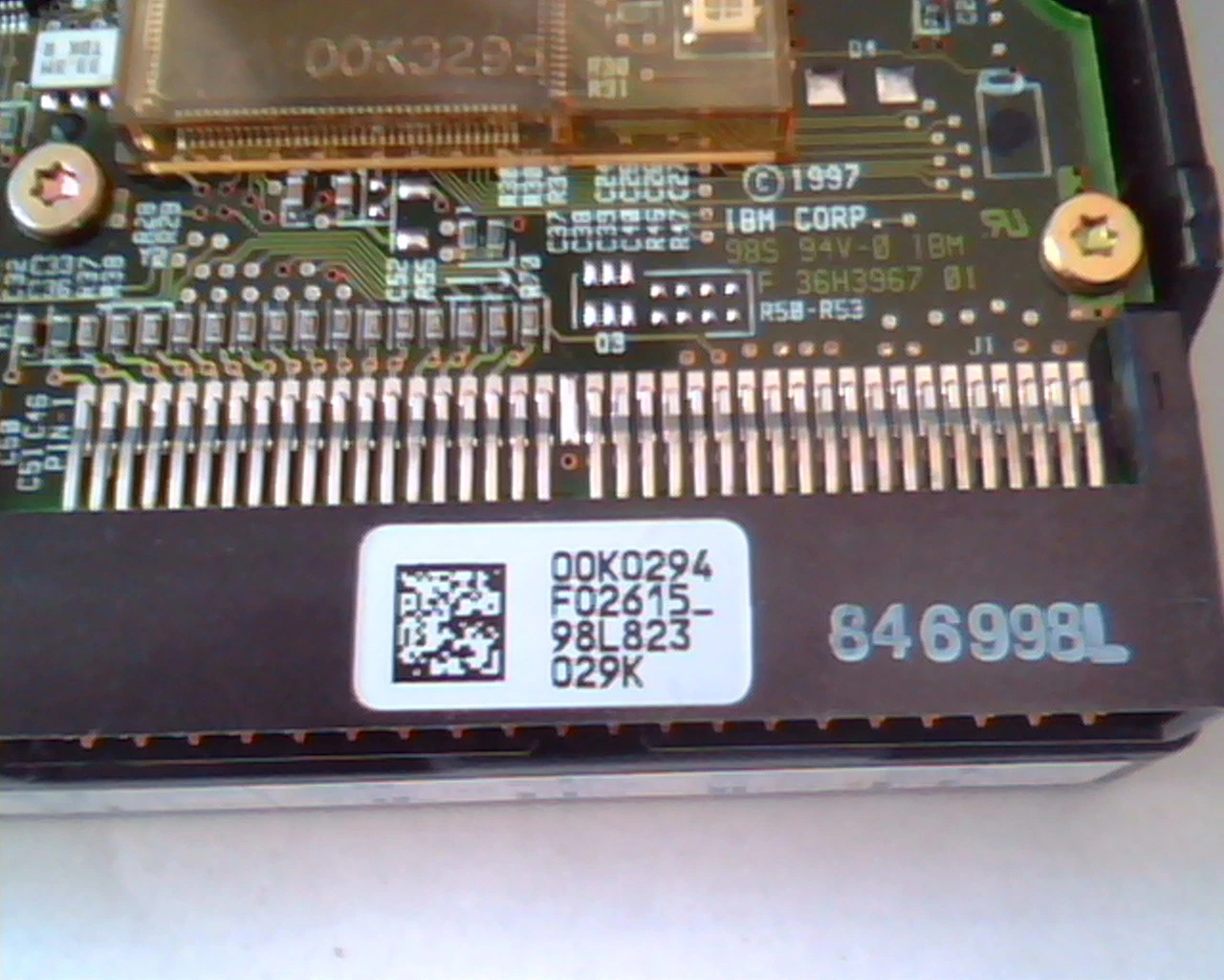 Hard Drive Disk IDE IBM HP DTTA-350430 21L9486 F02570 4303MB JUL-98 D6623-69001 - image 4