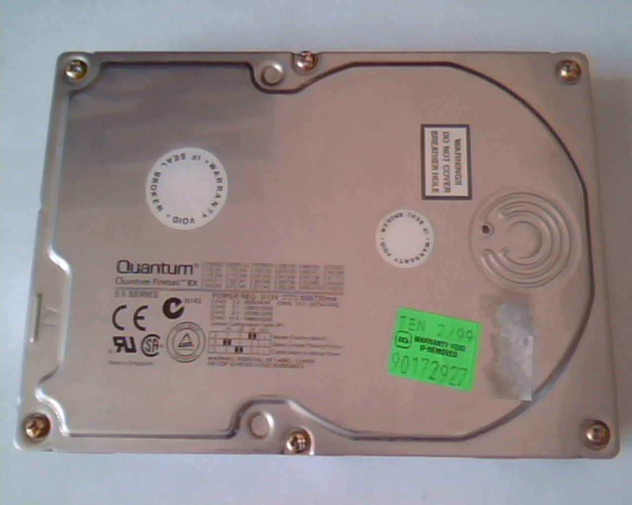 Hard Drive Disk IDE Quantum Fireball EX EX64A014 01-C 6.4AT EX64AO14