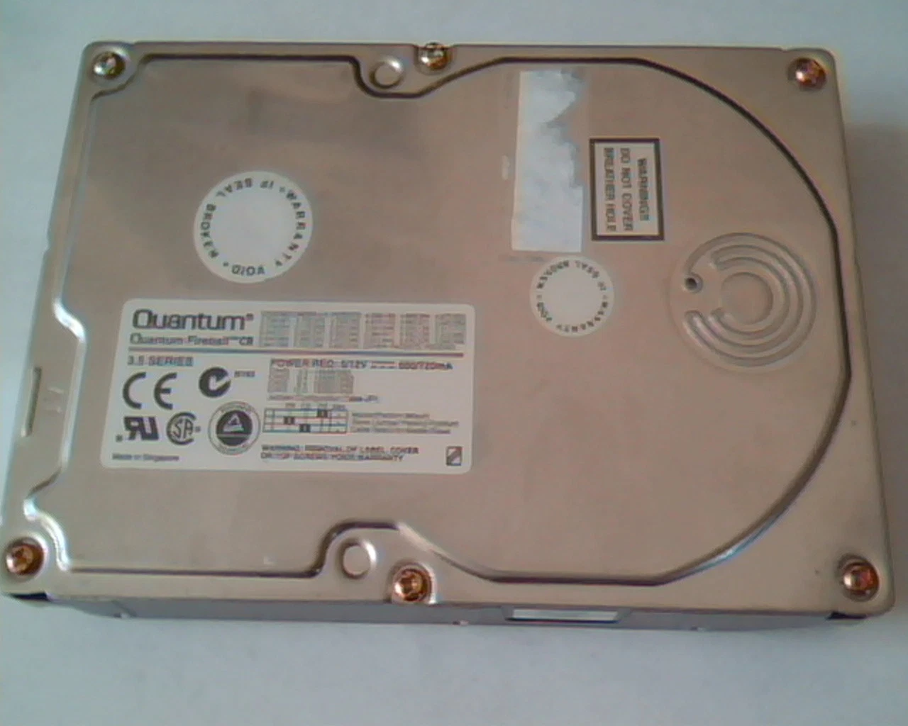Hard Drive Disk IDE Quantum Fireball CR 4.3AT CR43A013 01-A