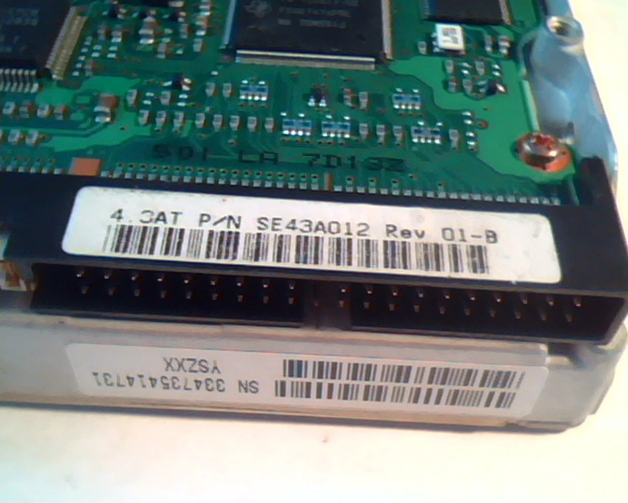 Hard Drive Disk Quantum Fireball SE SE43A012 01-B 4.0AT ASEI 0C50 - image 4