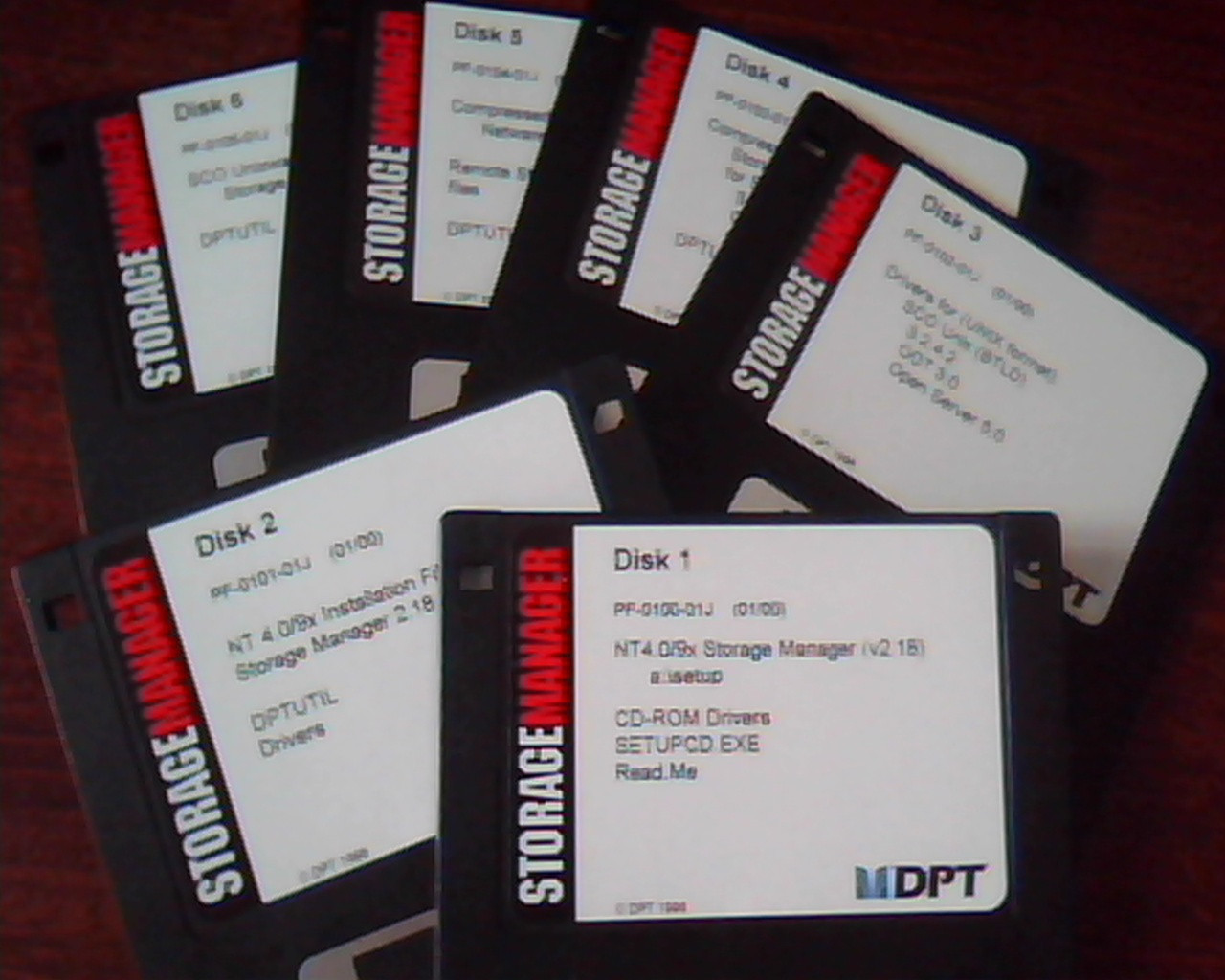 DPT RAIDStation Decade Century Smart Raid Guide Diskettes drivers - image 2