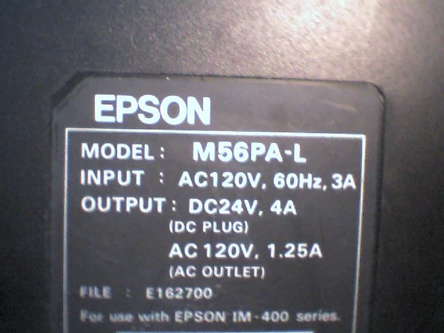 Epson Seiko IM-X40 M64IA POS Workstation 486 with Power Supply Small Tiny - image 3