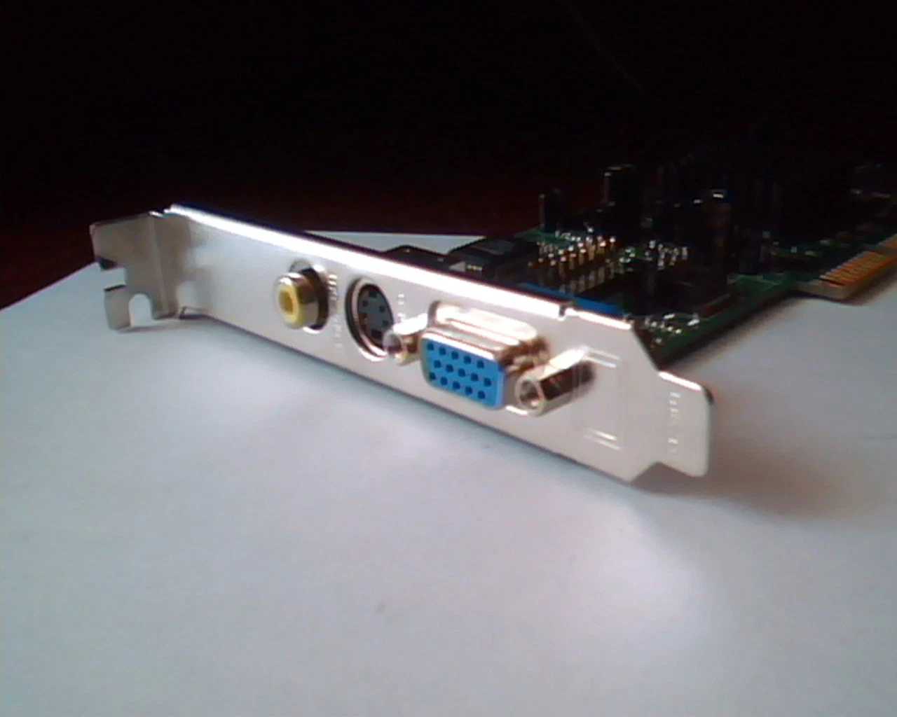AGP card ATI Radeon 7000 64M TVO 1024-6112-03-SA PQB-RV100-P112 VGA Comp out - image 5
