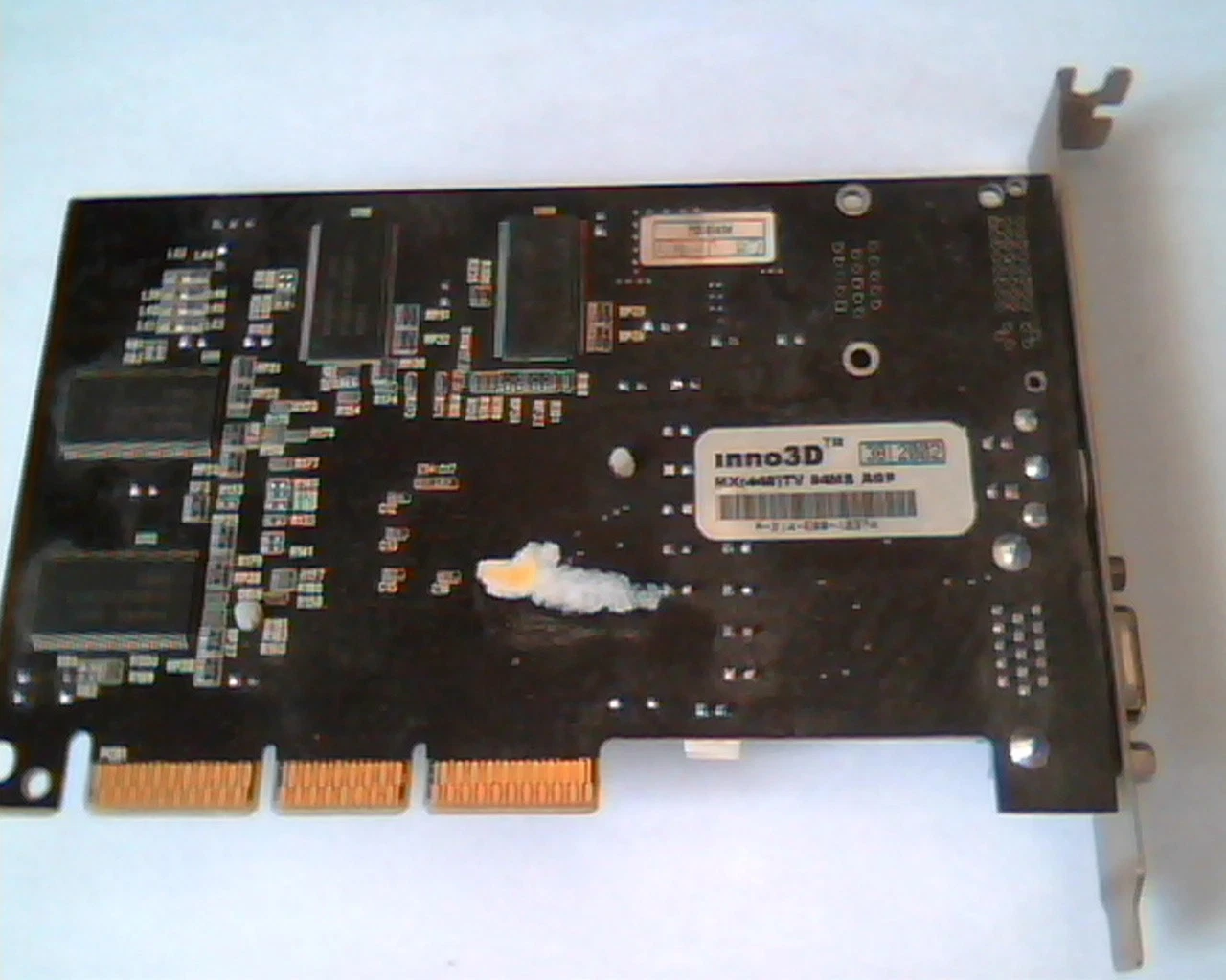 AGP card Tornado GeForce4 MX inno3D MX440 TV 64MB VGA MX44or30 - image 5