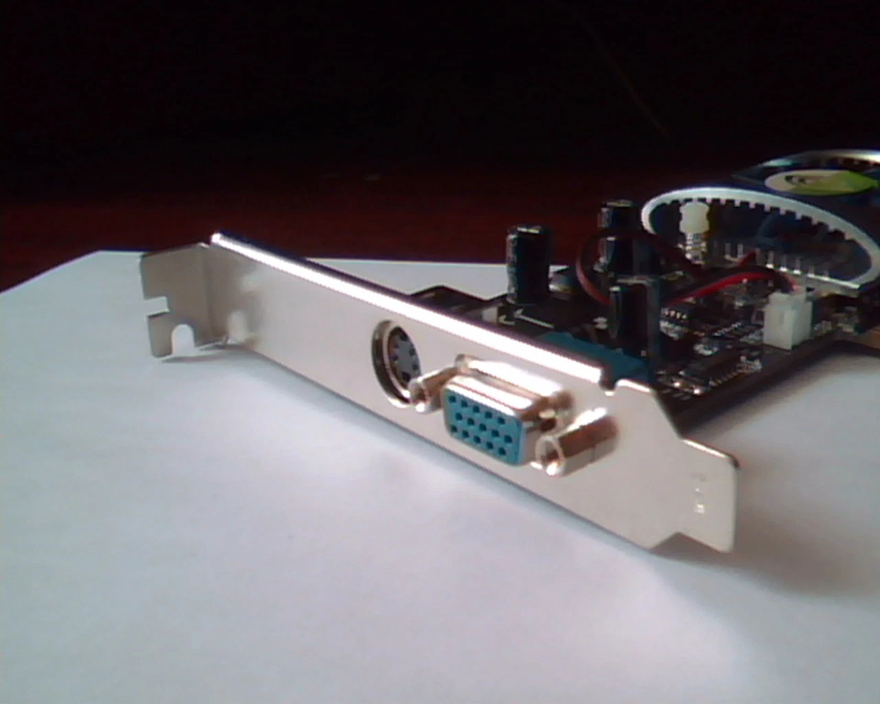 AGP card GeForce4MX 440-8X Ver D 64MB DDR TV-out VGA MX440 - image 5