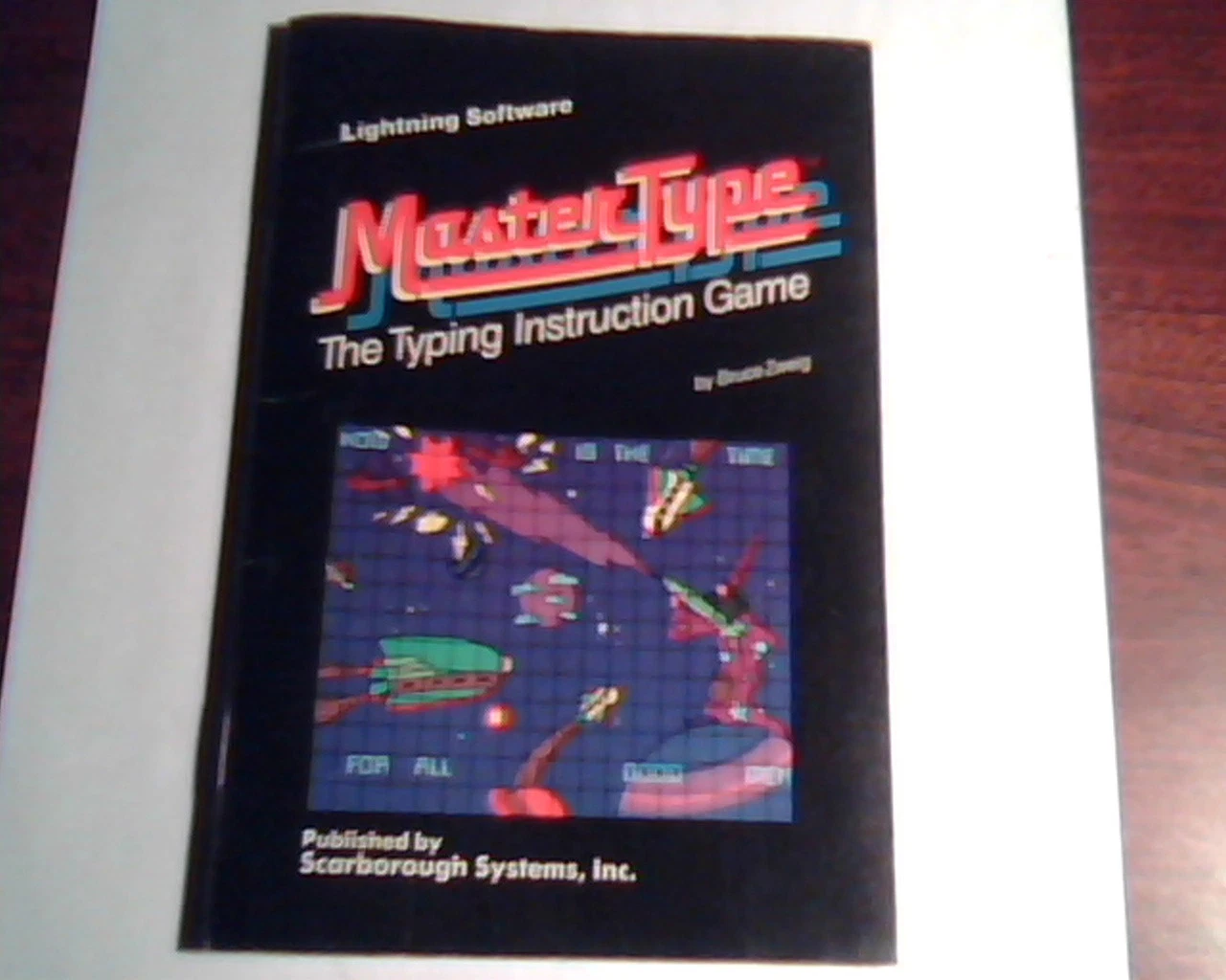 Manual MasterType The Typing Instruction Game Lightning Software Scarborough