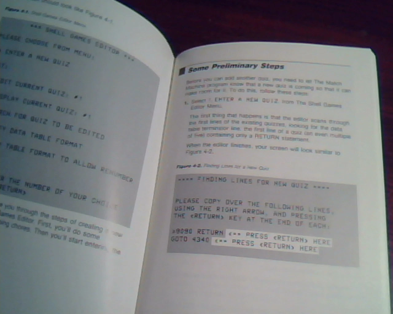 The Apple II - Apple Education Classics The Shell Games Elementary Dear Manual - image 4