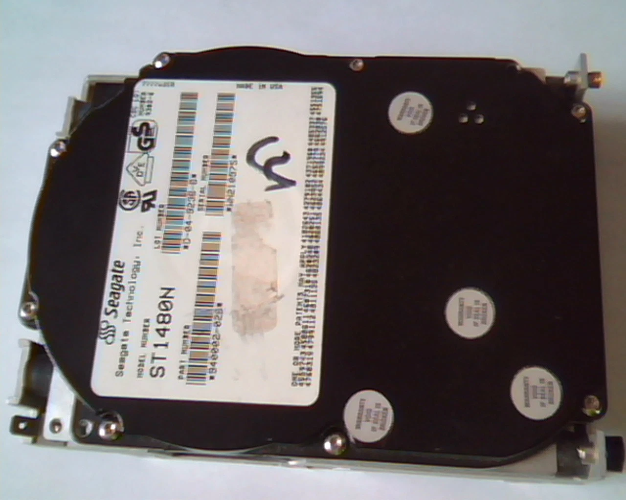 Hard Disk Drive SCSI Seagate ST1480N 940002-026 O-04-9236-6