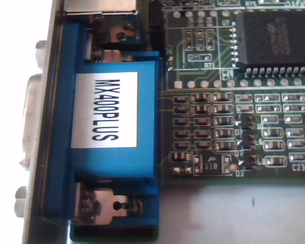 Video Graphics Card AGP SCI-051 V1.2 MX400PLUS MX400 VGA Video Comp - image 3