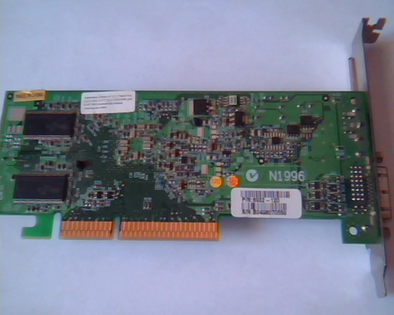 AGP card Micro-star 109-A17500-00A 9600SE-175-10A MSI Video DVI 8932-120 - image 6