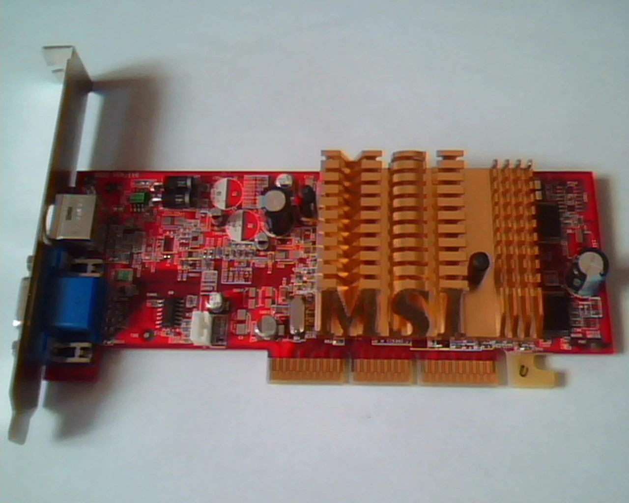 Video Graphics Card AGP MSI 8952 Ver 110 8952-120 VGA S-Video