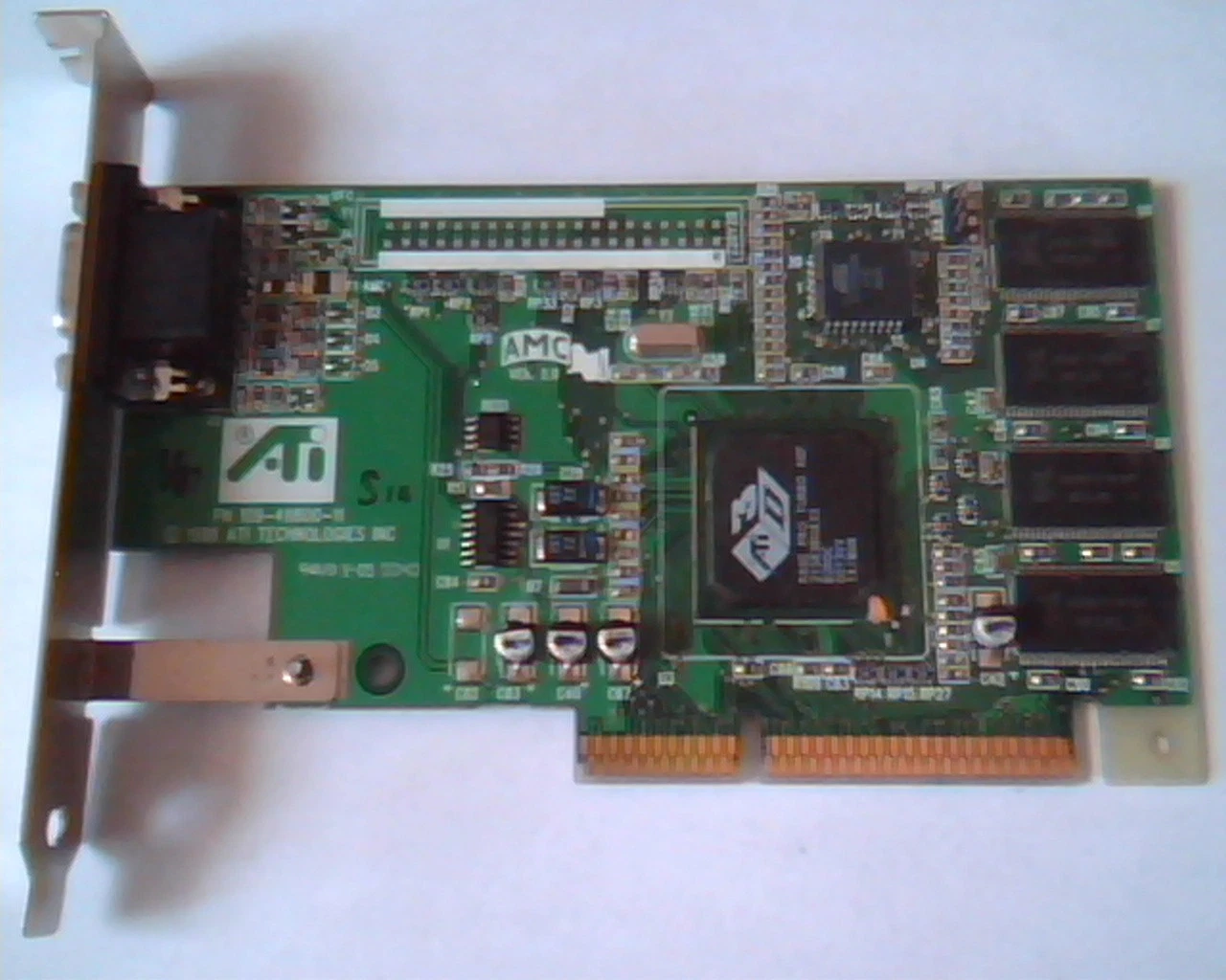AGP card ATI 109-49800-11 Rage Pro Turbo Ver 2.0 1025-11000 VGA