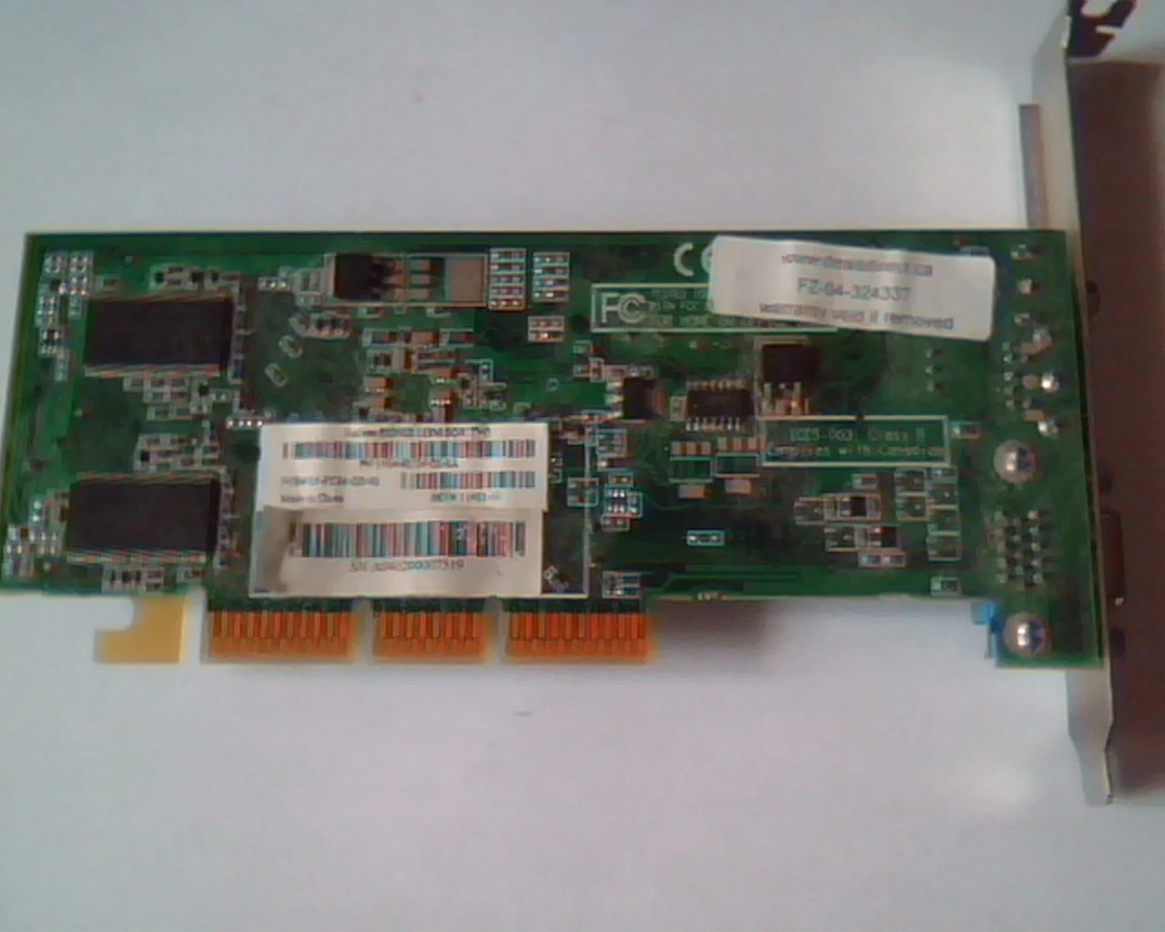 AGP card ATI Radeon 9200SE 128M DDR 1024-HC26-02-SA VGA Video TV - image 2