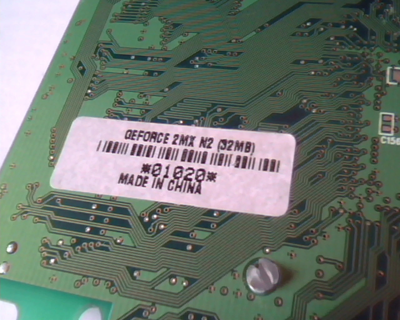 AGP card GeForce 2MX N2 32MB VGA VGA - image 3