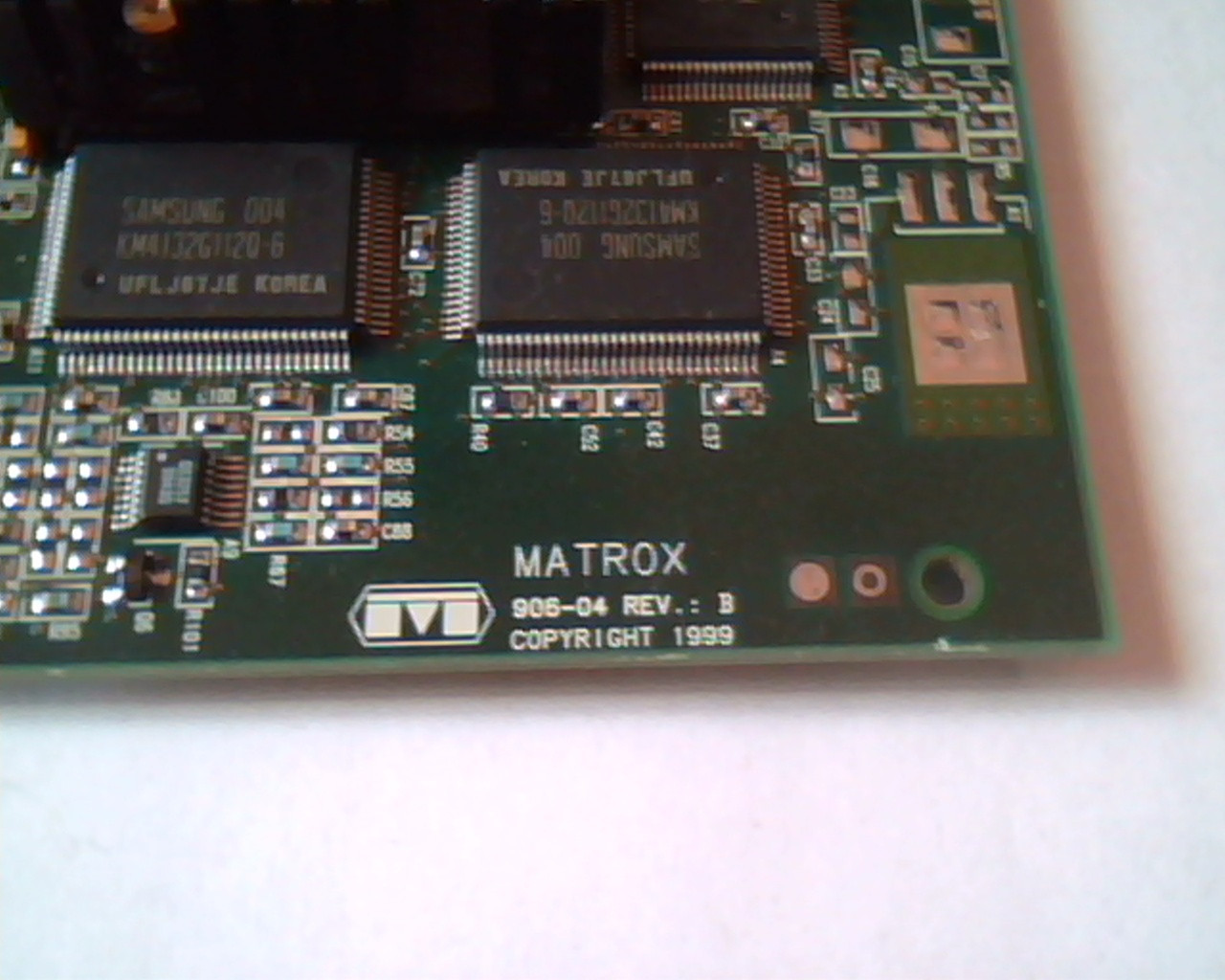 AGP card Matrox 906-04 Rev B MGI G4+MDH4A32G Dual VGA - image 2