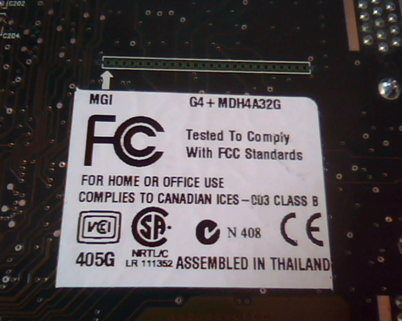 AGP card Matrox 906-04 Rev B MGI G4+MDH4A32G Dual VGA - image 3