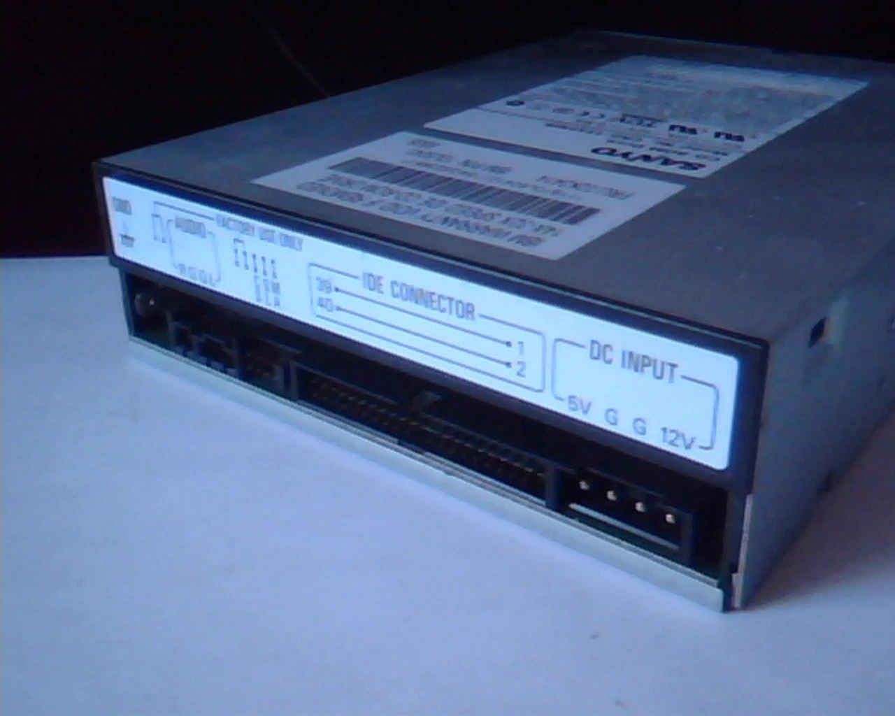 CD-ROM Drive CRD-1332NIB 10L6041 02K3414 14X-32X IDE Sanyo AUG1998 1.03a - image 5