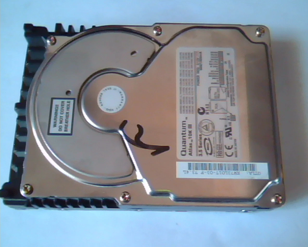 Hard Disk Drive SCSI Quantum Atlas 10K III KW73L017-03-F 73.4L Ultra160/LVD/SE