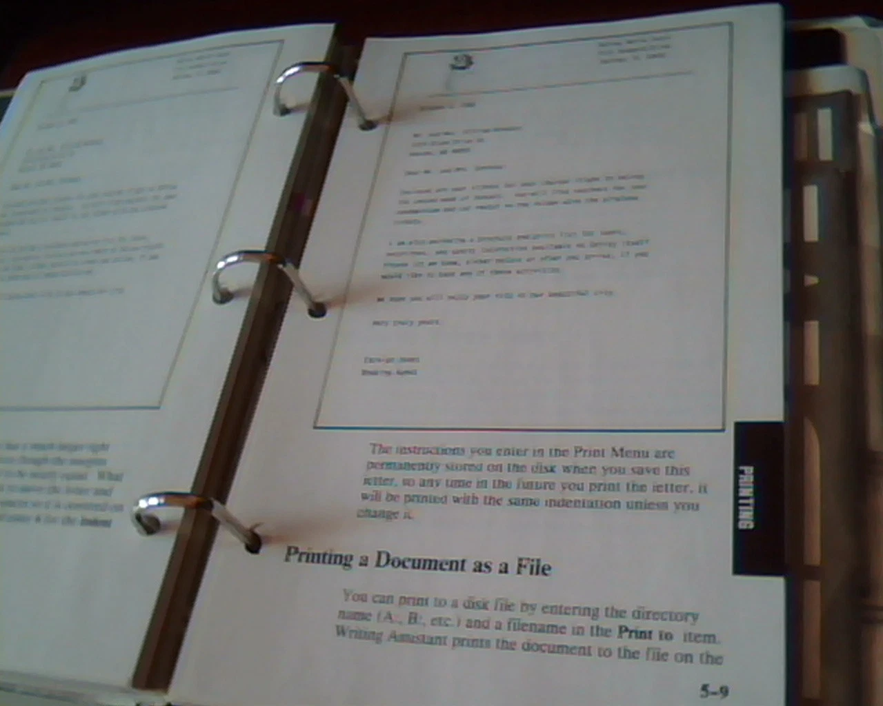 IBM Writing Assistant Personal Computer Library floppies binder book - Vintage - image 7