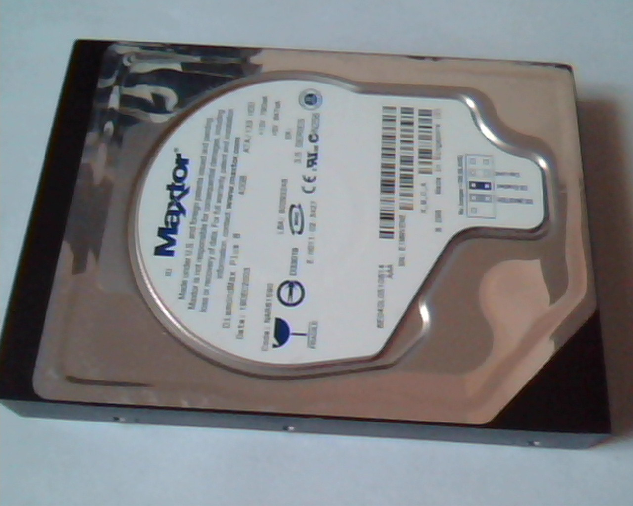Hard Drive Disk IDE DiamondMax Plus 8 40GB 80293248 NAR61590 19DEC2003 K,M,C,A