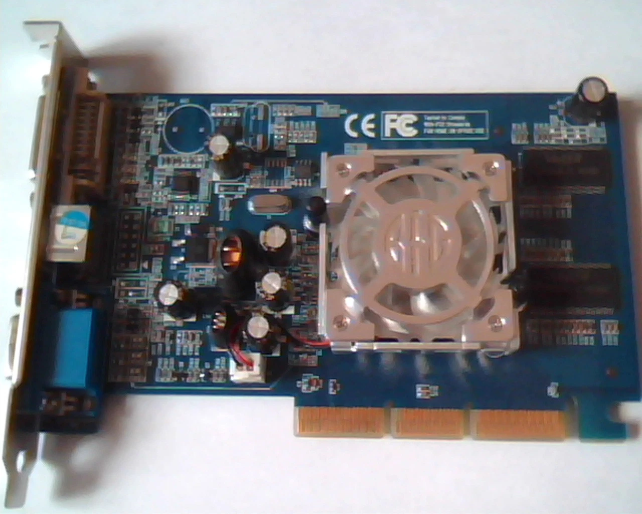 AGP card BFG BFGR62256OC DVI VGA S-Video