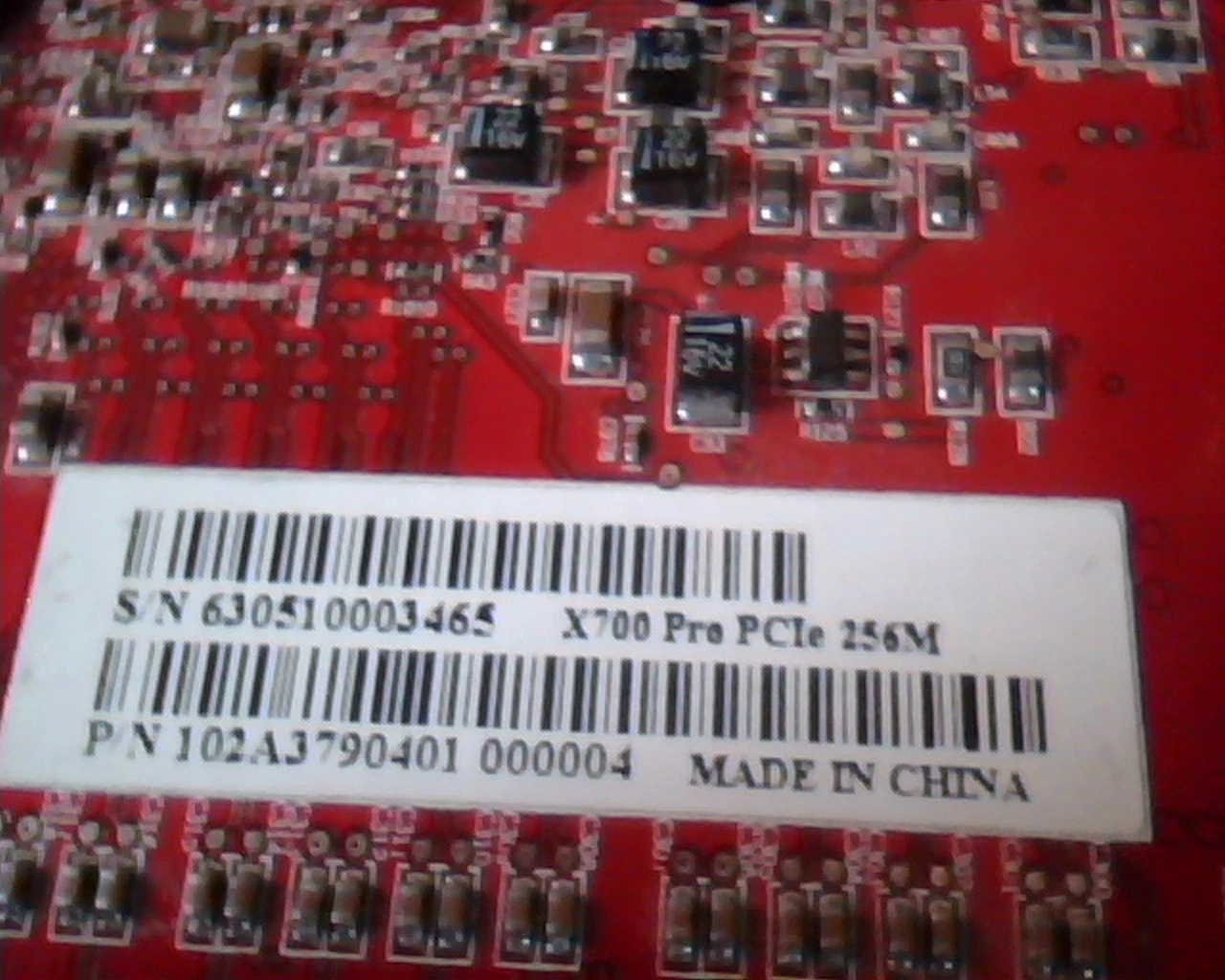 PCI-E express card ATI Radeon 109-A37901-00 X700 Pro 256M DVI VGA 102A3790400 - image 6