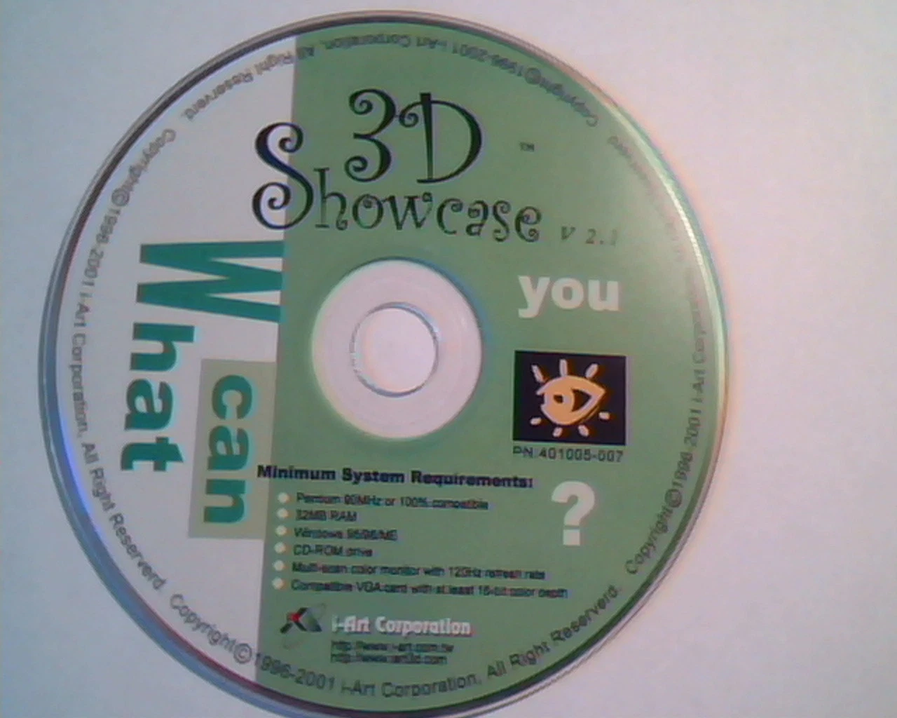 CD 3D Showcase V2.1 401005-007 i-ART