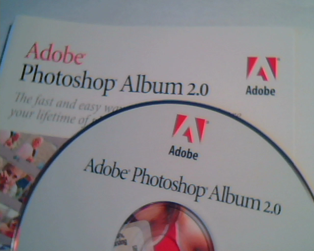 CD Adobe PhotoShop Album 2.0 manual - Organize and share photos - image 2