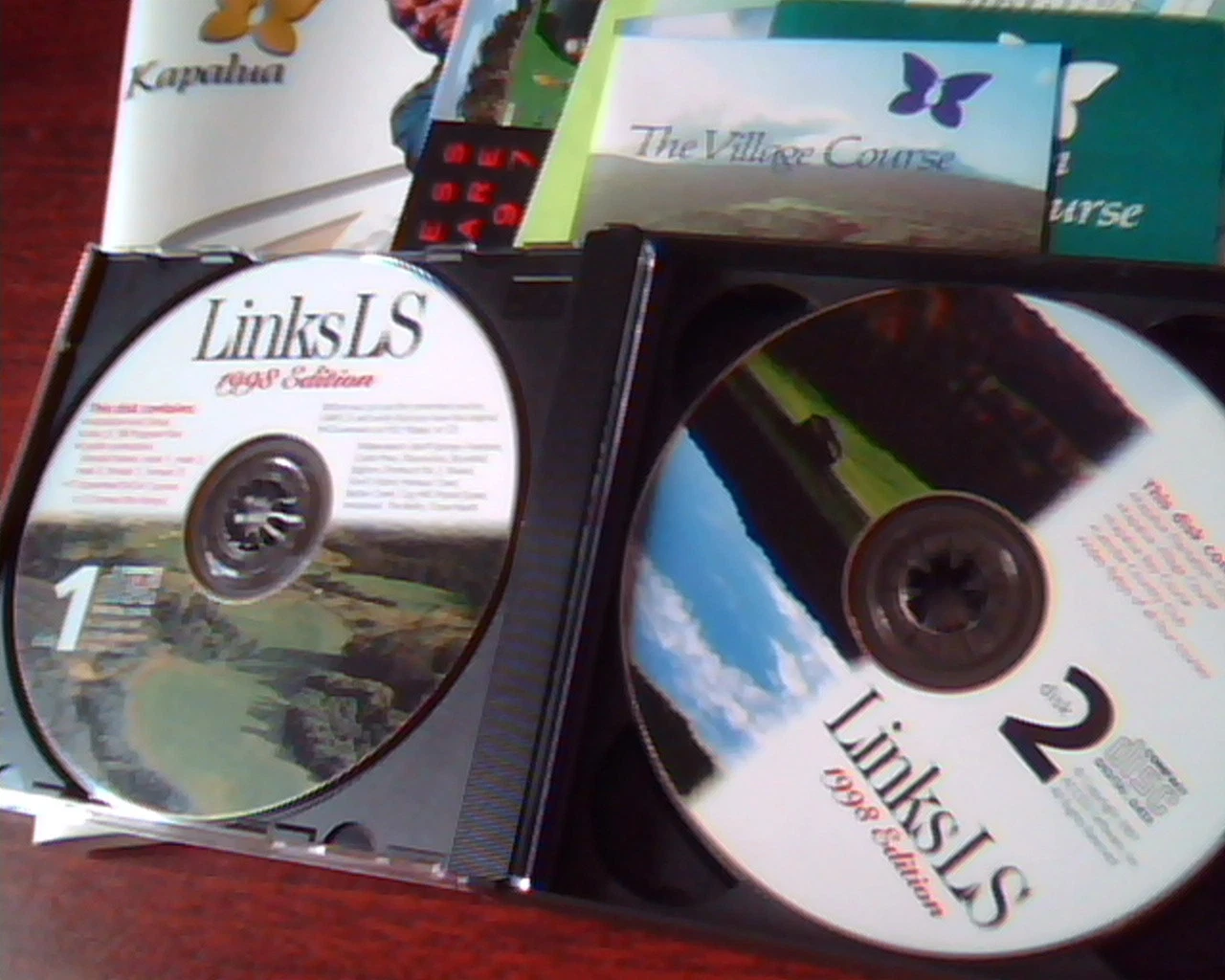 Kapalua Links LS 1998 edition Access - Golf game CDs + manual - image 6