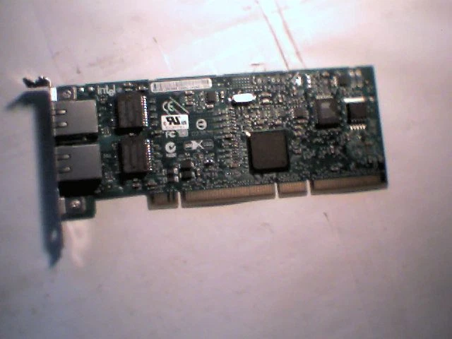 Intel Pro 1000/MT C41421-005 Dual port Gigabit Ethernet card - low profile
