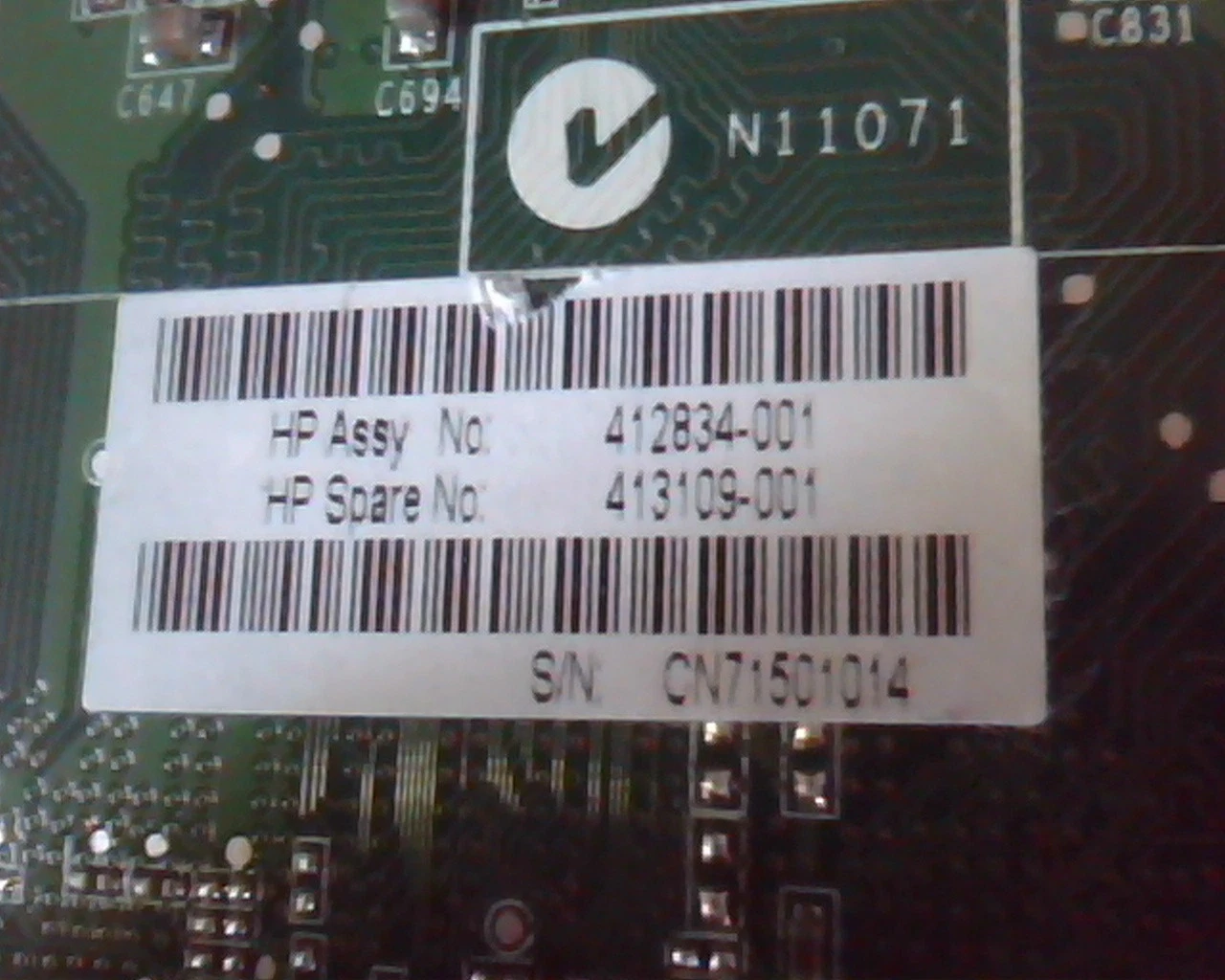 PCI-E express card NVIDIA Quadro 180-10455-000-A01 P455 QuadroFX 1500 412834-001 - image 4