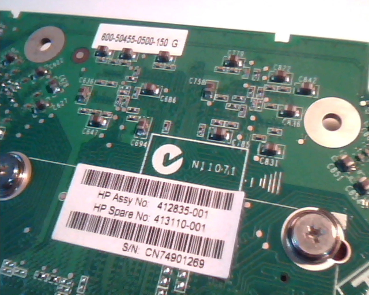 PCI-E express card NVIDIA Quadro 180-10455-0000-A01 412835-001 QuadroFX 3500 DVI - image 4