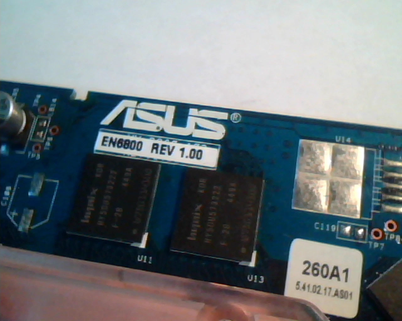 PCI-E express card ASUS Extreme EN6800/TD/256A/A Rev 1.00 256M VGA DVI TV - image 2