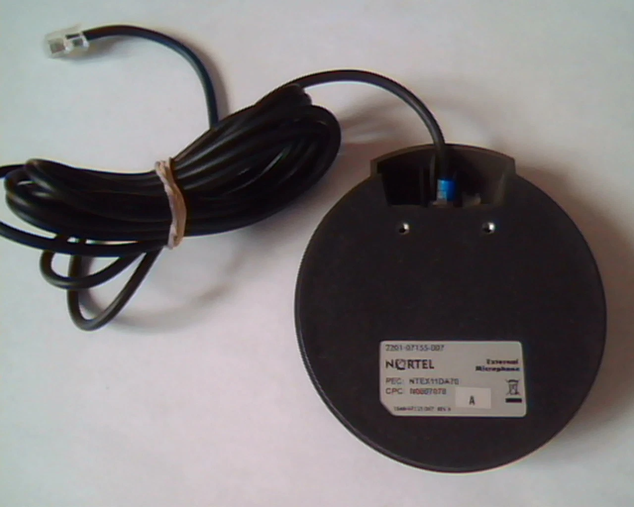 Nortel External Microphone NTEX11DA70 2033 IP Conference 2201-07155-007 PAIR 2 - image 3