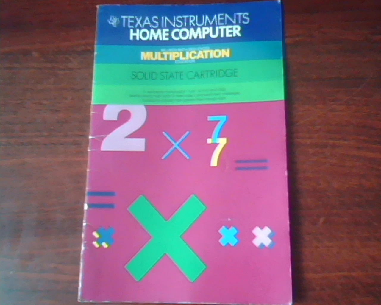 Texas Instruments Home Computer Multiplication MANUAL Milliken Math Sequences