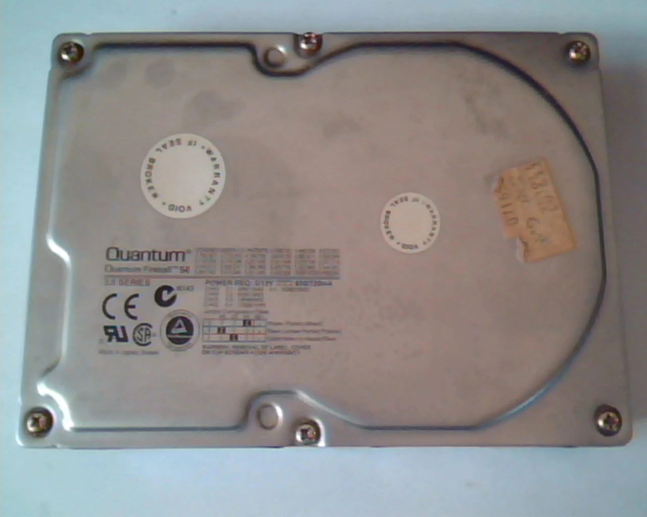 Hard Drive Disk IDE Quantum Fireball SE 6.4AT SE64A012 01-B ASEI 0C50 HDD