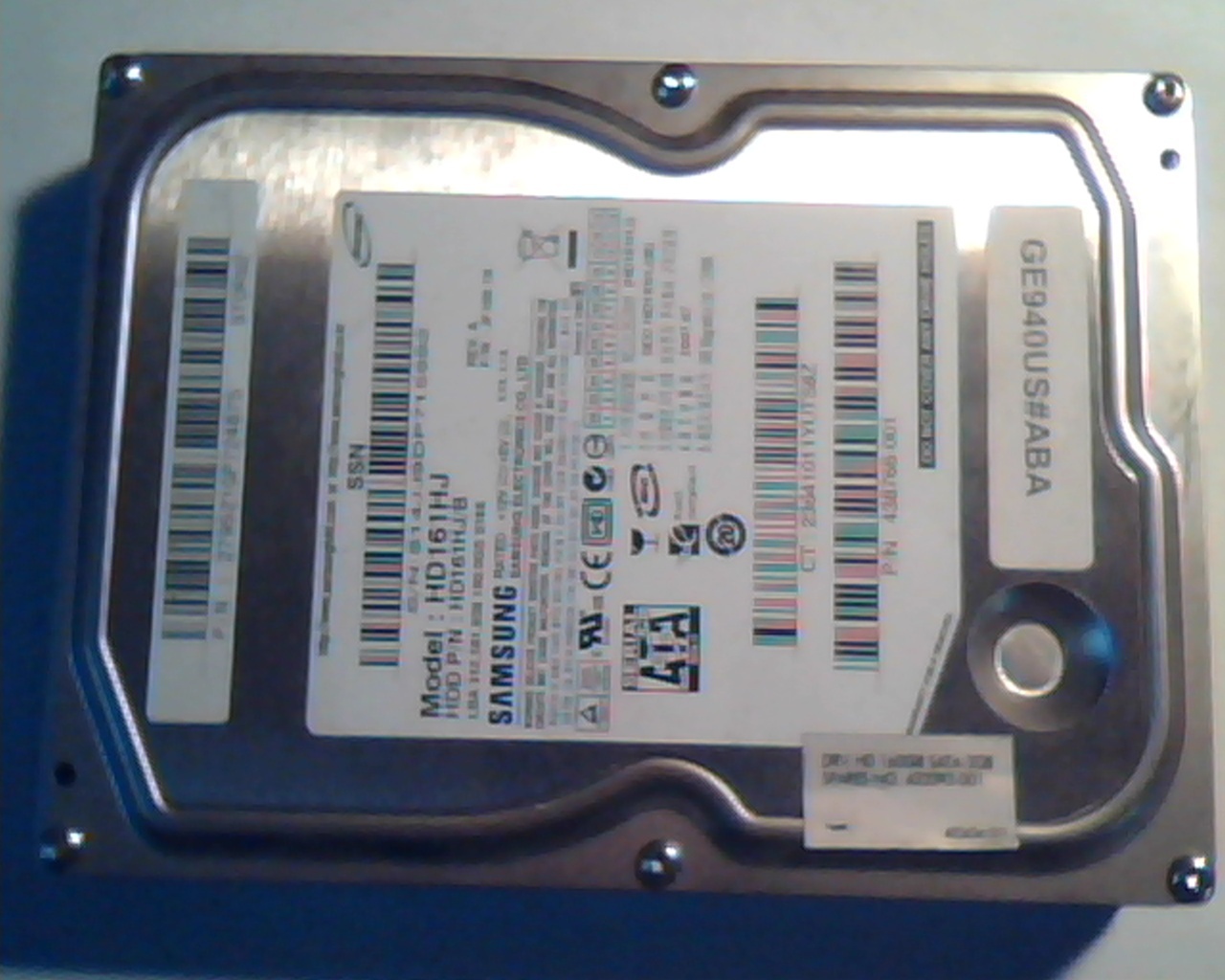 Hard Drive Disk SATA Samsung HD161HJ JF100-19 438766-001 279521GP724875