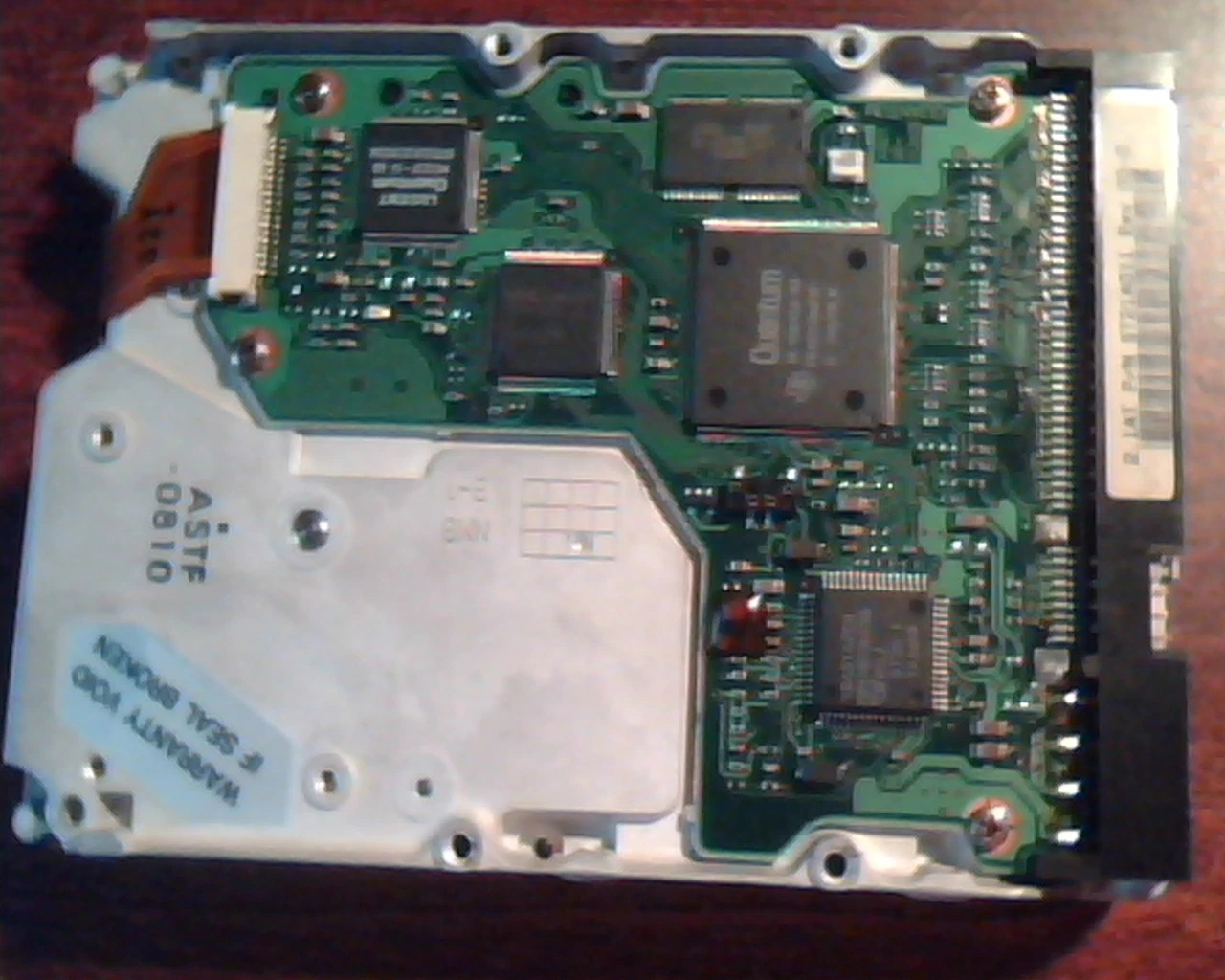Hard Disk Drive IDE Quantum ST 2160AT ST21A472 02-C A0F08 ST21A011 2.1AT - image 4