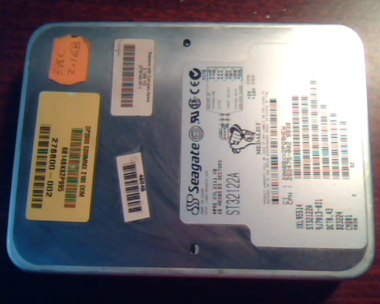 Hard Disk Drive IDE Seagate Medalist ST32122A 9J7013-031 DCT0.43 B23224