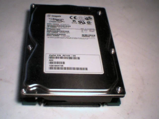 Hard Drive Seagate ST34501WC Cheetah DEC RZ1CD-CS 4GB 10K SCSI 80-pin SCA
