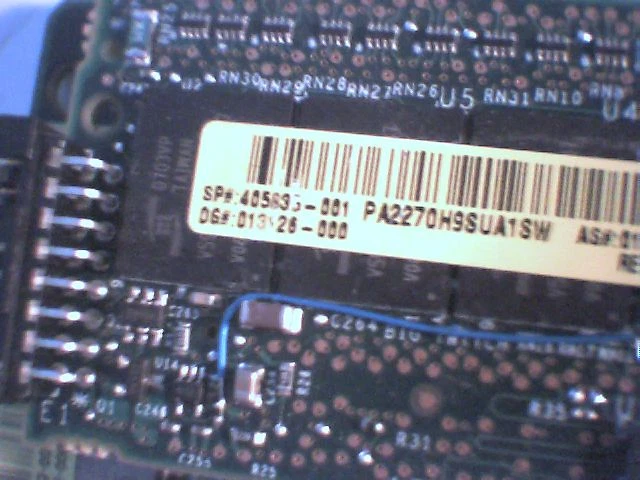 CONTROLLER SAS HP 405832-001 SMART ARRAY P400 PCIe - 512MB - 405835-001 - image 7