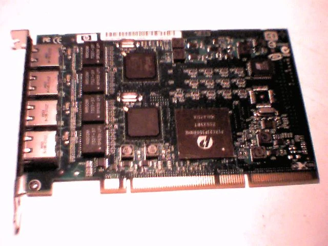 PCI-X Quad 4-port Gigabit Network Card HP D34730-003 389996-001 NC340T 389931 - image 2