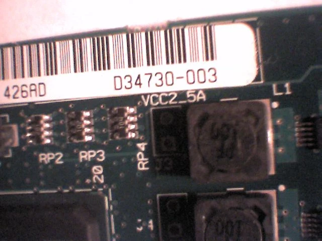 PCI-X Quad 4-port Gigabit Network Card HP D34730-003 389996-001 NC340T 389931 - image 5