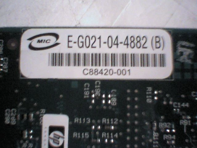 PCI-X Quad 4-port Gigabit Network Card HP D34730-003 389996-001 NC340T 389931 - image 7