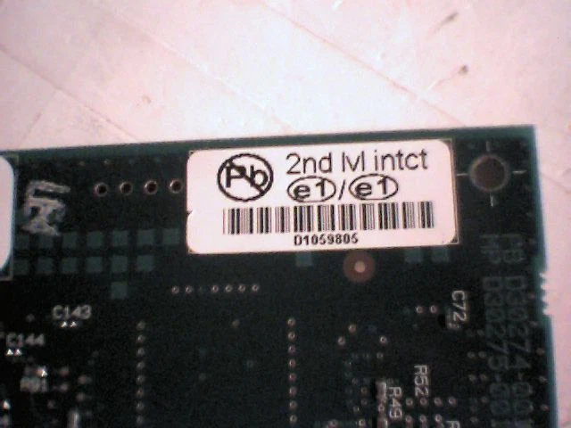 PCI-X Quad 4-port Gigabit Network Card HP D34730-003 389996-001 NC340T 389931 - image 8