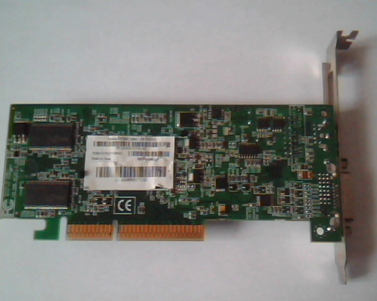 AGP card ATI Radeon 9550SE 128M DDR V/D/VO 35-FC37-G0-02 DVI S Vid - image 4
