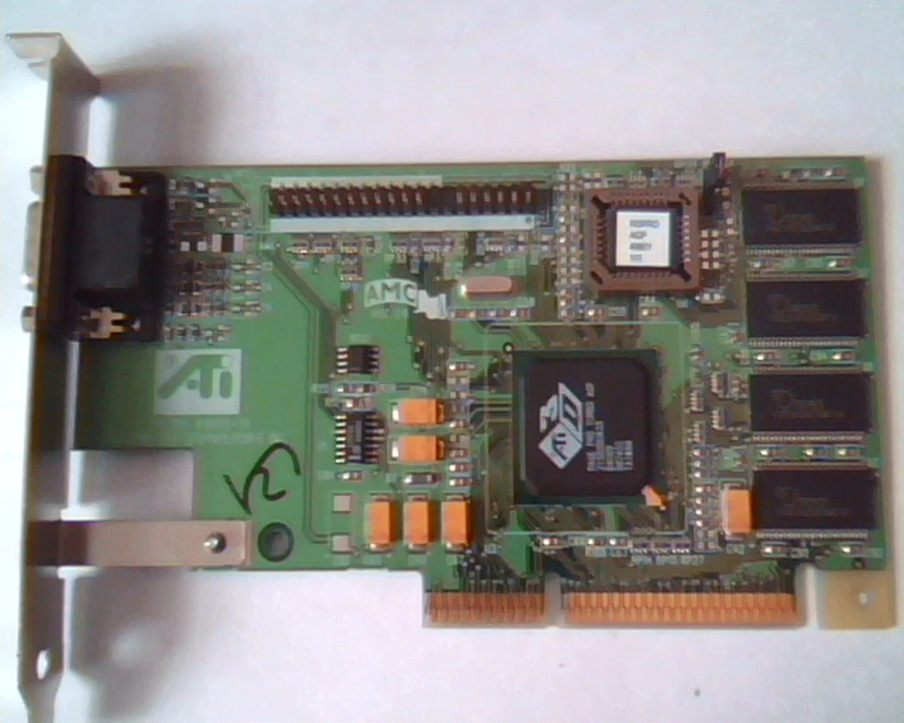 AGP card ATI 109-4980-10 RGPRO 49801 Rage Pro Turbo VGA 1024980511514515