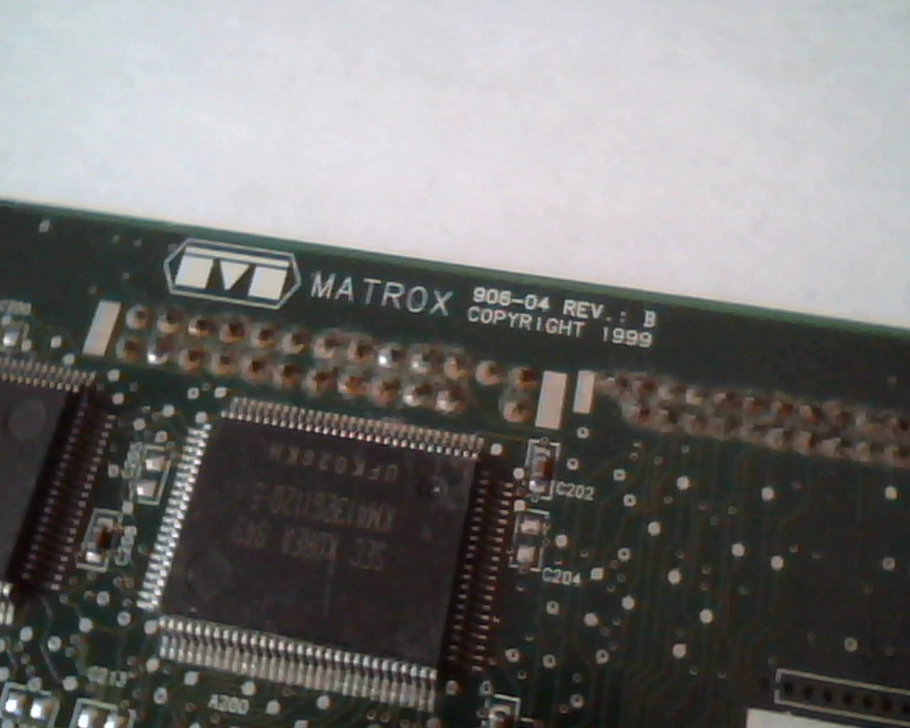 AGP card Matrox 906-04 Rev B MV03 65 Dual VGA - image 4