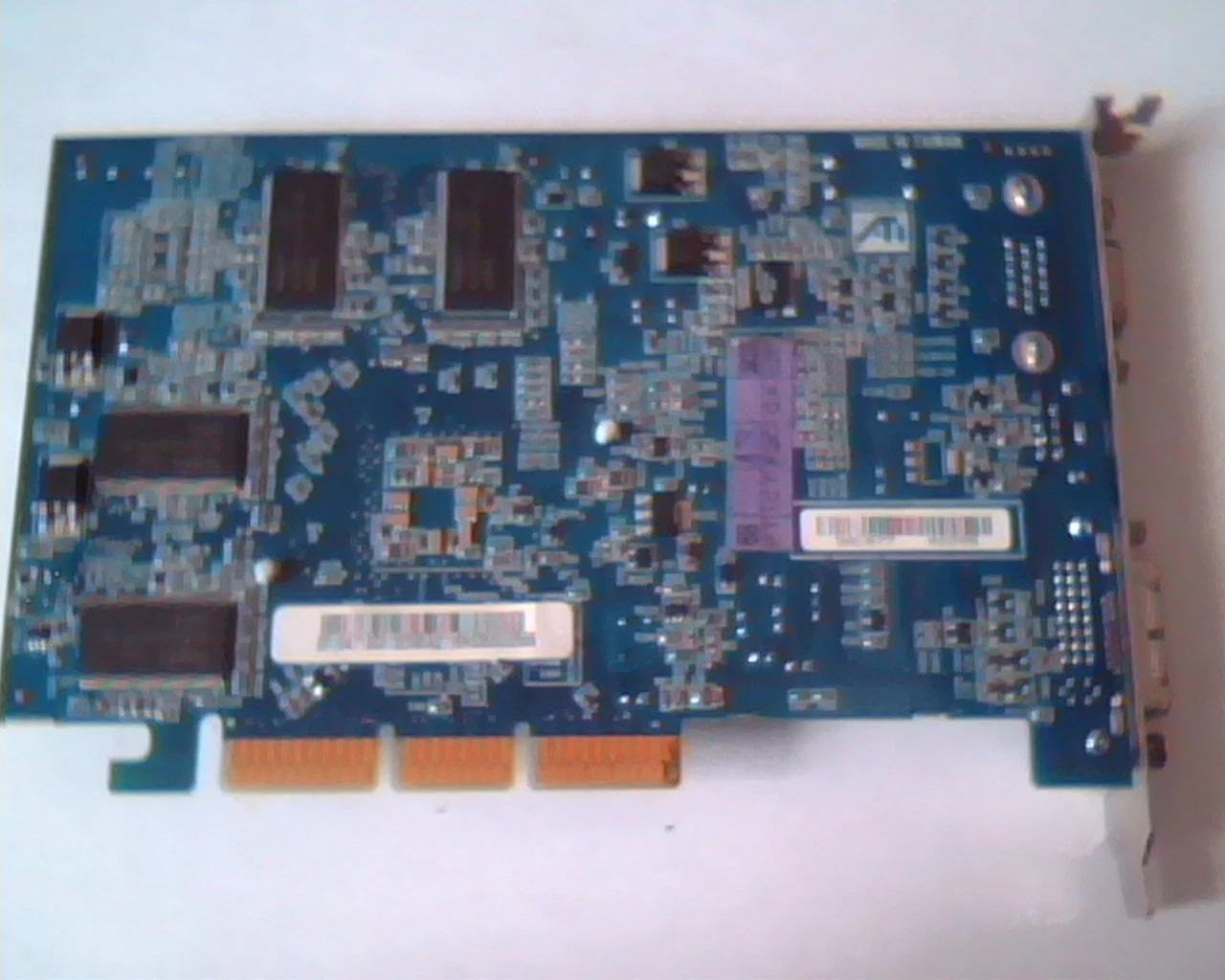 AGP card Gigabyte GV-R92128DH Rev 1.0 VGA DVI TV 3AC077C8 - image 3
